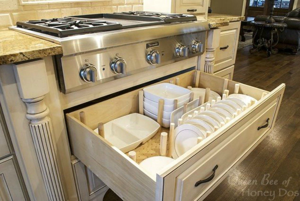 Kitchen Drawer Organizing
 13 Storage Ideas That Will Instantly Declutter Your