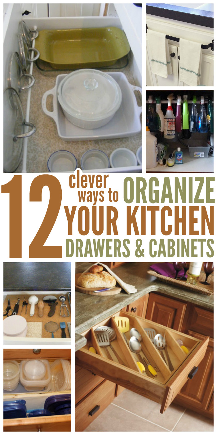 Kitchen Drawer Organizing
 How to Organize Your Kitchen with 12 Clever Ideas
