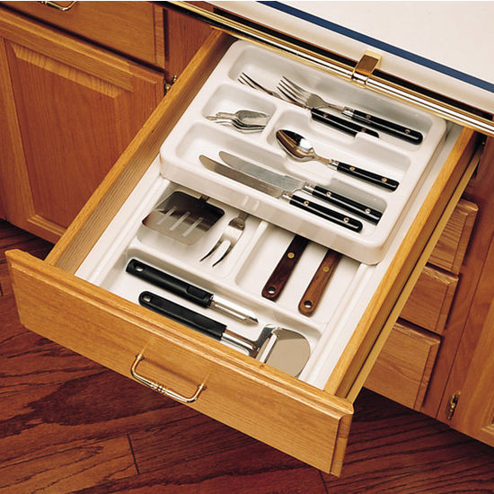 Kitchen Drawers Organizers
 Drawer Organizers Rev A Shelf 2 Tier Insert Cutlery