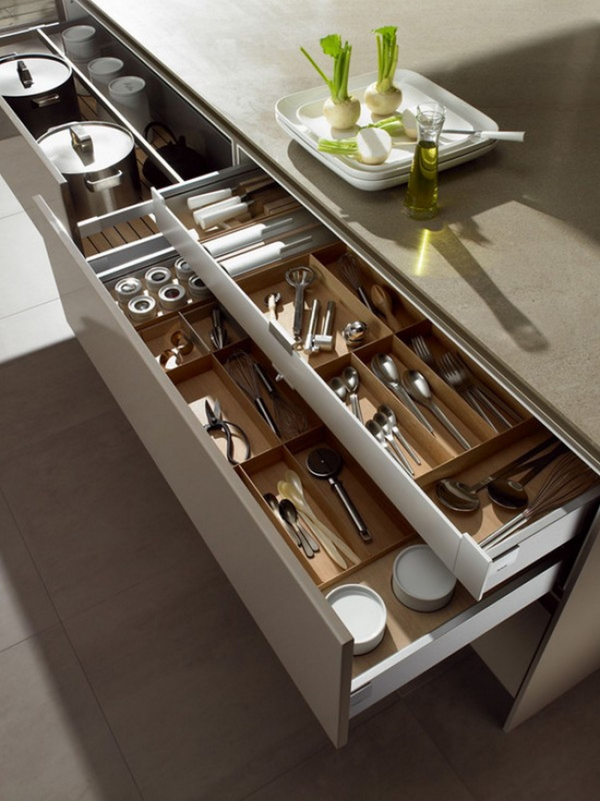 Kitchen Drawers Organizers
 Tips for Perfectly Organized Kitchen Drawers