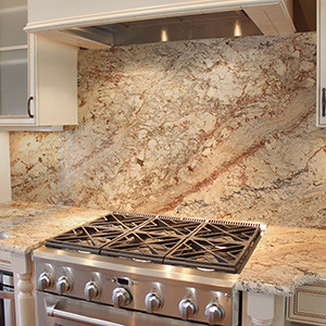 Kitchen Granite Backsplash
 Granite backsplash in kitchen Pros and cons of installation