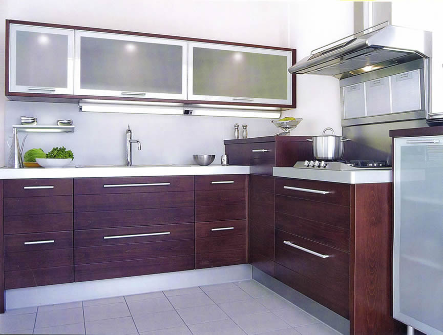 Kitchen Interior Design Ideas
 Beauty Houses Purple Modern Interior Designs Kitchen
