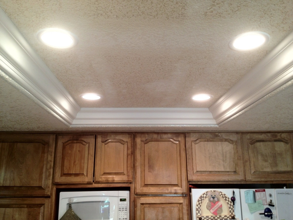 Kitchen Soffit Lights Best Of How To Update Old Kitchen Lights Recessedlighting Of Kitchen Soffit Lights 