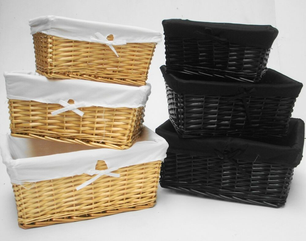 Kitchen Storage Basket
 KITCHEN CUPBOARD TOY LOG WICKER STORAGE BASKET CLOTH