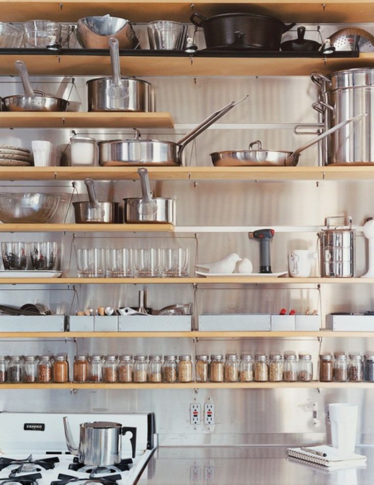 Kitchen Storage Shelf
 Tips for Stylishly Stocking that Open Kitchen Shelving