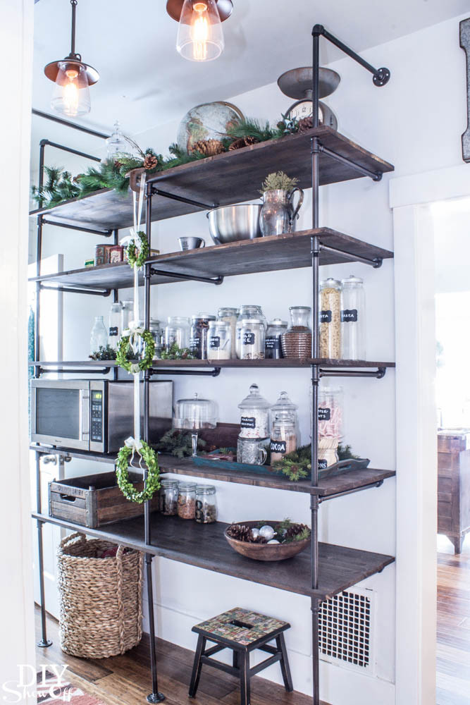 Kitchen Storage Shelf
 DIY Shelves 18 DIY Shelving Ideas