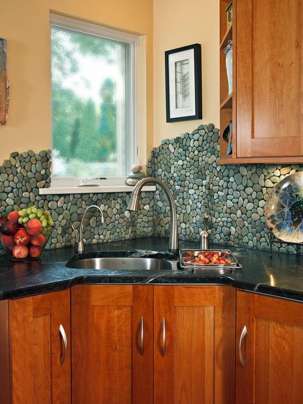 Kitchen Tile Backsplashes Images
 Modern Furniture 2014 Colorful Kitchen Backsplashes Ideas
