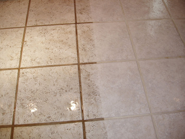 Kitchen Tile Grout Cleaner
 Kitchen floor tile and grout cleaner
