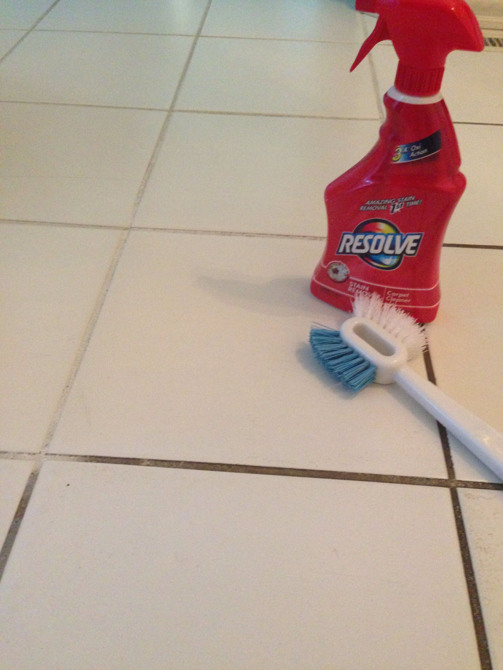 Kitchen Tile Grout Cleaner
 Resolve carpet cleaner to clean grout