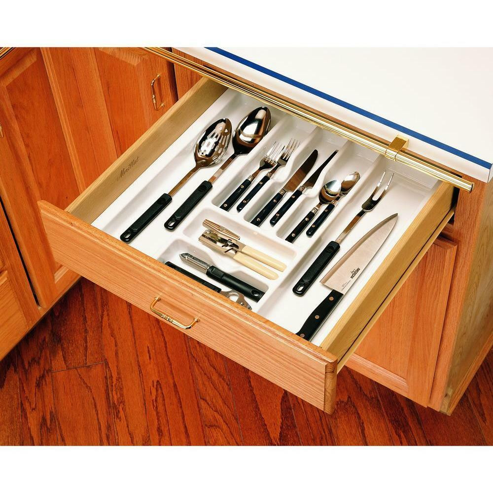 Kitchen Utensil Drawer Organizer
 Rev A Shelf Kitchen Utensil Cutlery Drawer Liner Storage