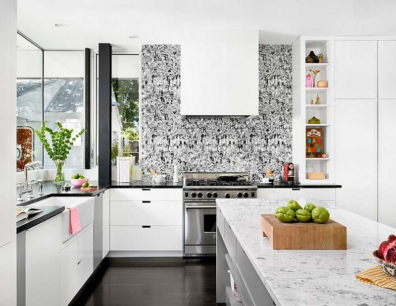 Kitchen Wallpaper Backsplash
 Kitchen Wallpaper Ideas Wall Decor That Sticks