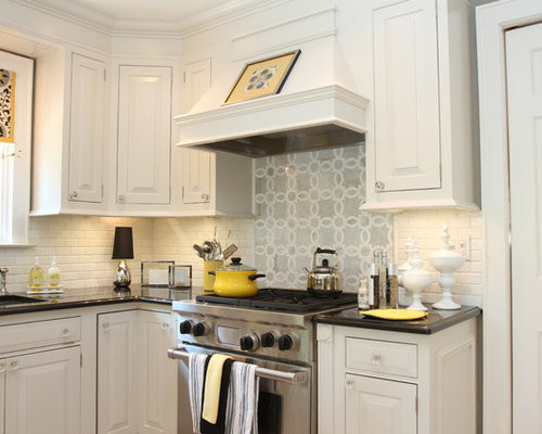 Kitchen White Backsplash
 White Kitchen Backsplash