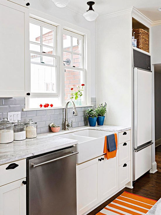 Kitchen White Backsplash
 65 Kitchen backsplash tiles ideas tile types and designs