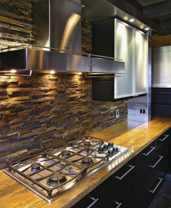 Kitchen With Stone Backsplash
 25 fantastic kitchen backsplash ideas for a modern home