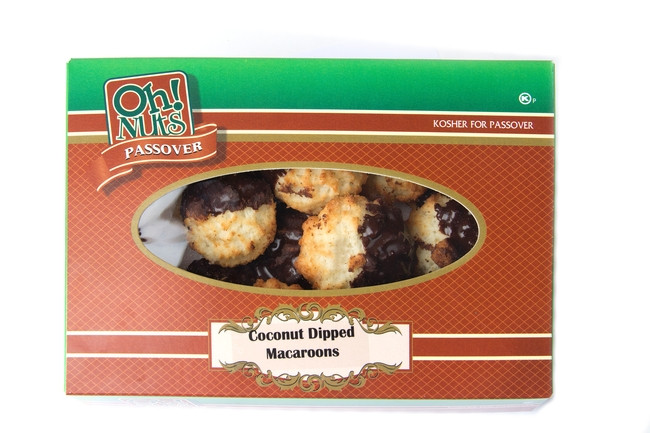 Kosher For Passover Macaroons
 Passover Chocolate Dipped Coconut Macaroons 10 oz