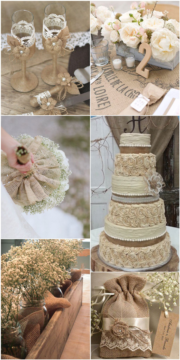 Lace Wedding Decorations
 100 Rustic Country Wedding Ideas and Matched Wedding