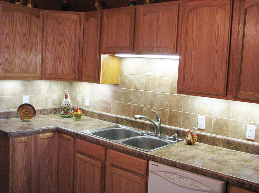 Laminate Kitchen Backsplash
 Cabinet Countertop & Flooring Sales & Installs in Wichita KS
