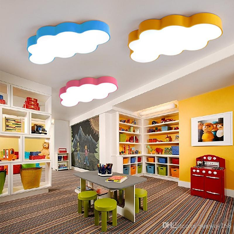 Lamps For Kids Room
 2019 LED Cloud Kids Room Lighting Children Ceiling Lamp