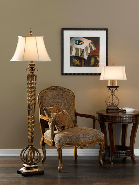 Lamps For Living Room
 Castalia Floor Lamp and Table Lamp from Murray Feiss