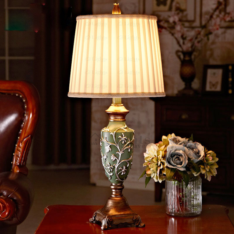 Lamps For Living Room
 Modern E26 E27 Fabric Shade Living Room Table Lamps