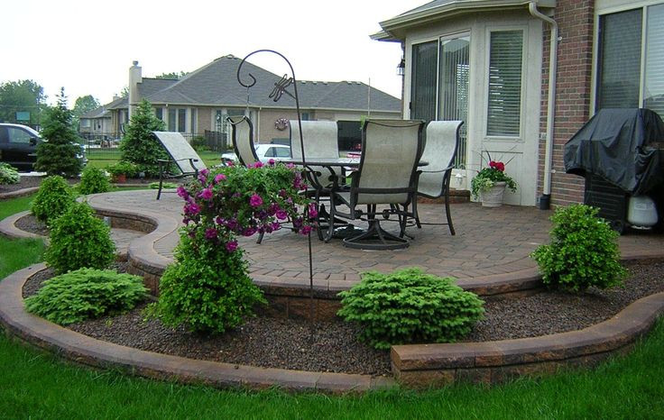 Landscape Around Concrete Patio
 Paver Patio Ideas Nixa Lawn Service