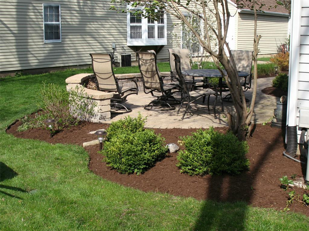 Landscape Around Concrete Patio
 Concrete patio landscaping concrete around pool ideas