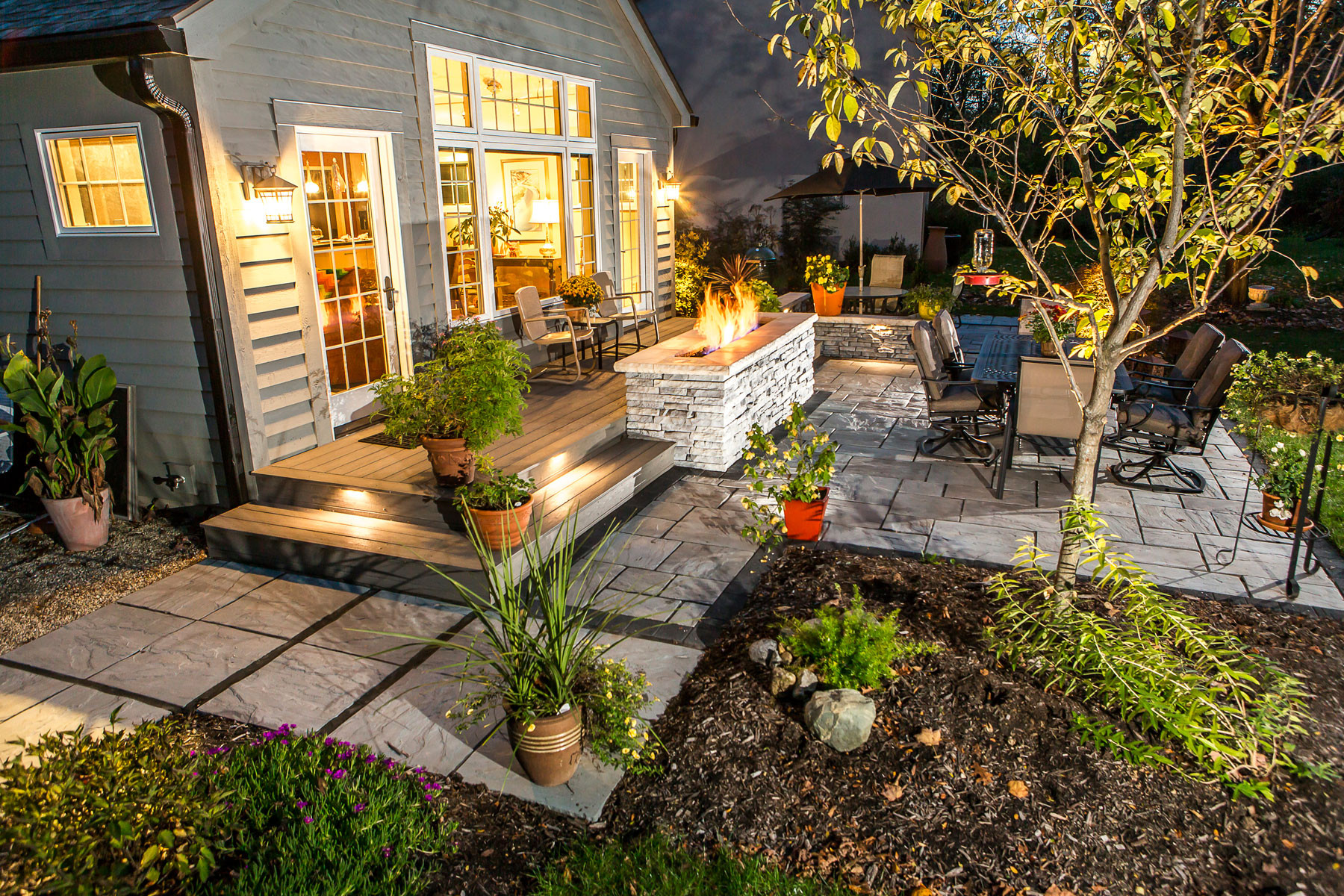 Landscape Around Patio
 Outdoor Landscape Lighting for Patios Walkways and