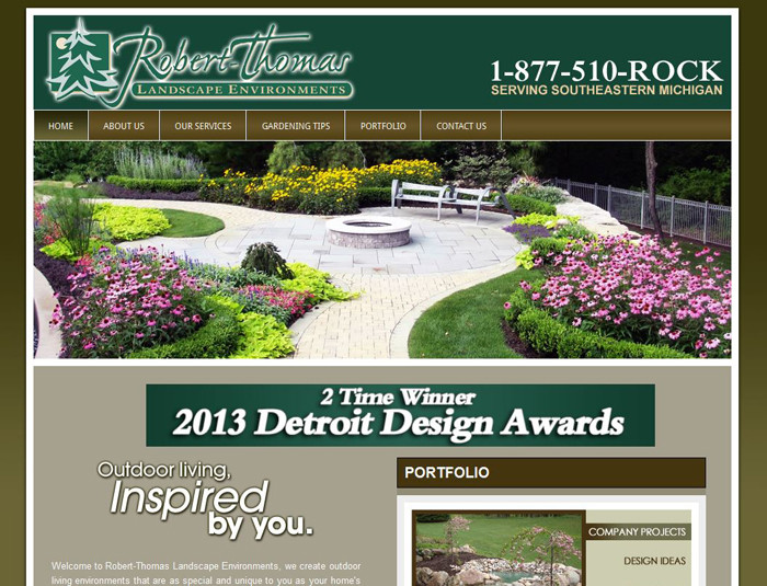 Landscape Design Company
 SEO Website Design for Landscaping pany in Auburn Hills MI