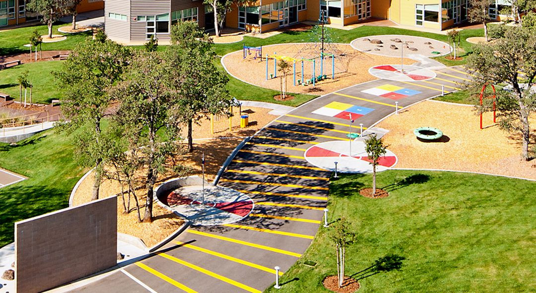 Landscape Design Schools
 Redding School For the Arts Playground Design