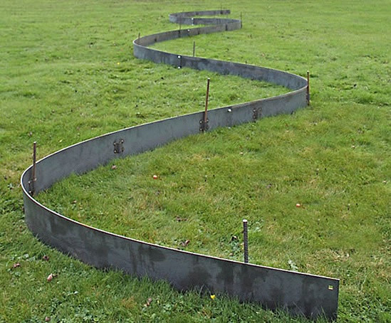 Landscape Edging Metal
 EverEdge Titan galvanised steel landscape edging