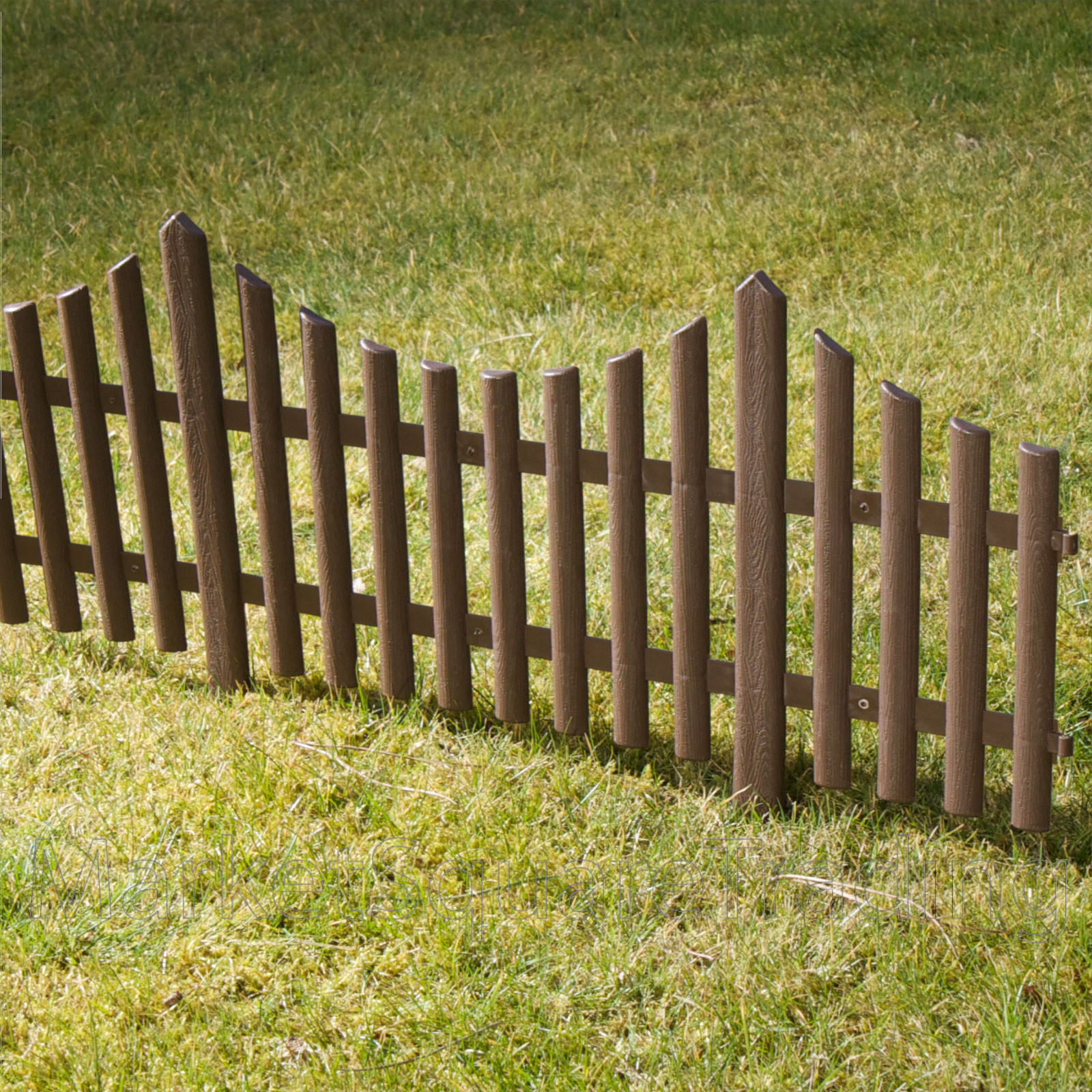 Landscape Fence Edging
 PLASTIC FENCING LAWN GRASS BORDER PATH EDGING FANCY SMALL