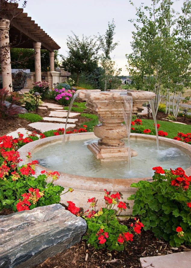 Landscape Fountain Front Yards
 15 Dream Front Yard Landscaping to Amaze You
