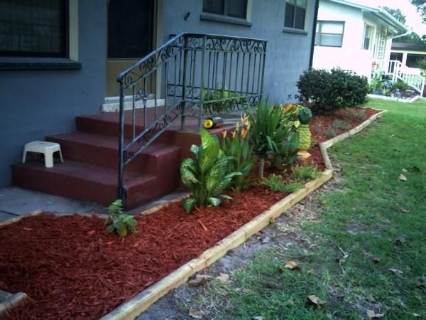 Landscape Timber Edging
 36 best Handyman reader projects images on Pinterest