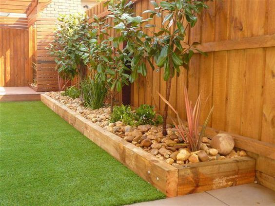 Landscape Timber Edging Ideas
 tidy wooden timber edging ideas