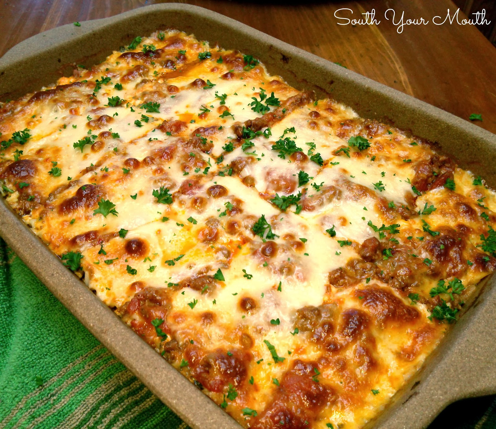 Lasagna Recipes Ground Beef
 South Your Mouth 10 Easy Meals Made with Ground Beef