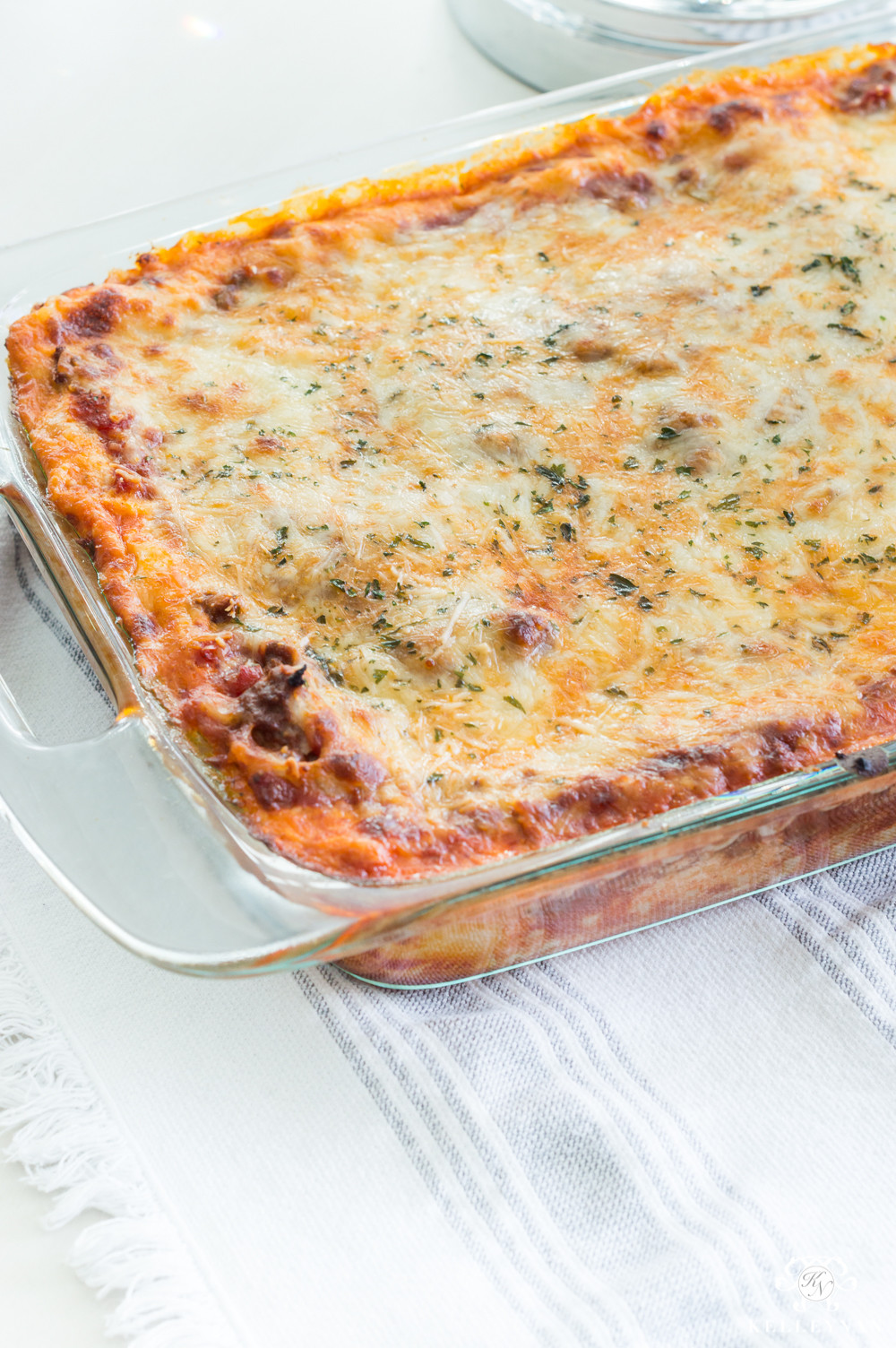 Lasagna Recipes Ground Beef
 Favorite Two Layer Lasagna Recipe with ground beef