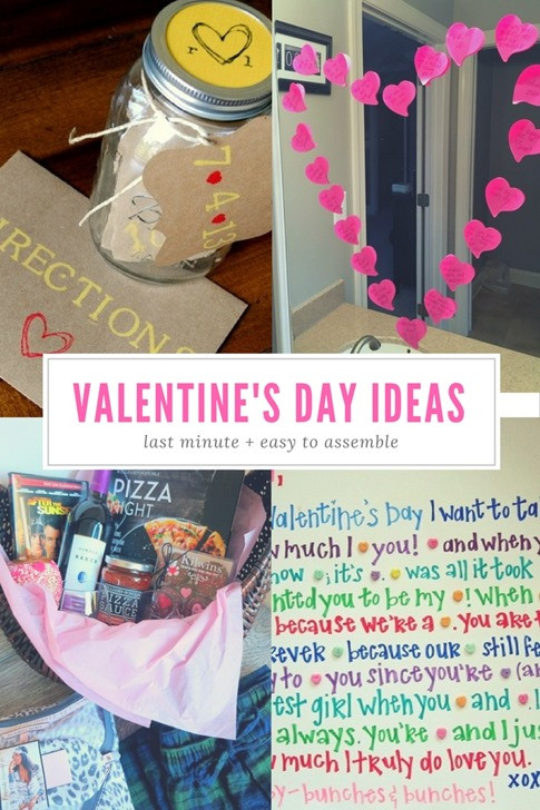 Last Minute Valentines Day Ideas
 Valentine s Day Ideas Last Minute and Easy To Assemble