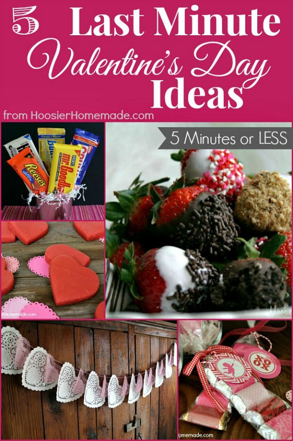 Last Minute Valentines Day Ideas
 5 Last Minute Ideas for Valentine s Day 5 minutes or less