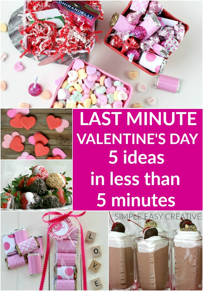 Last Minute Valentines Day Ideas
 Last Minute Ideas for Valentine s Day 5 minutes or less