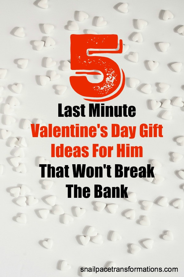 Last Minute Valentines Gift Ideas
 5 Last Minute Thrifty Valentine s Day Gift Ideas For Him