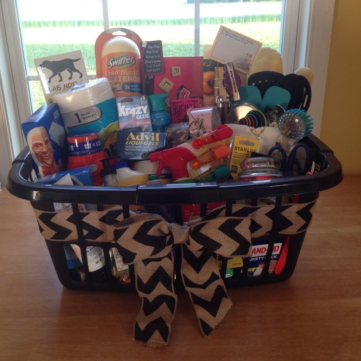 Laundry Gift Basket Ideas
 Housewarming basket for some friends plete with