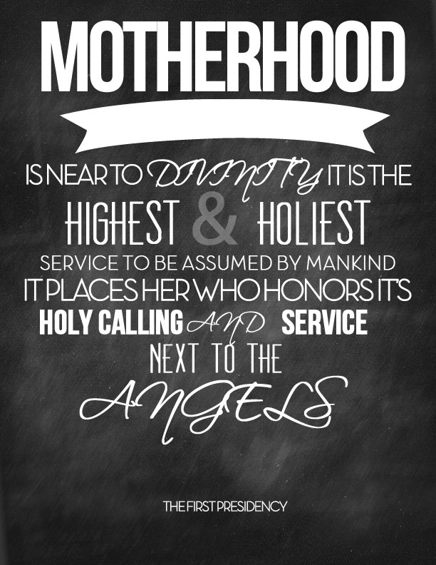 Lds Quotes About Motherhood
 Hello Little Scout A lifestyle blog by Jamie Sefcik