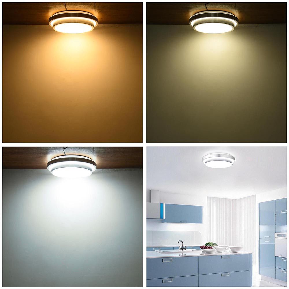 Led Kitchen Ceiling Lights
 24W 36W 48W LED Ceiling Light Flush Mount Fixture Lamp