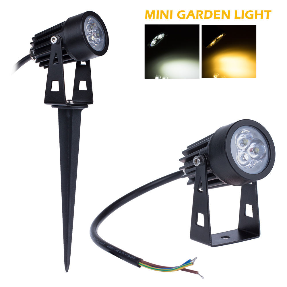 Led Landscape Spot Light
 Mini 3W LED Spot Light Outdoor Garden Patio Landscape LED