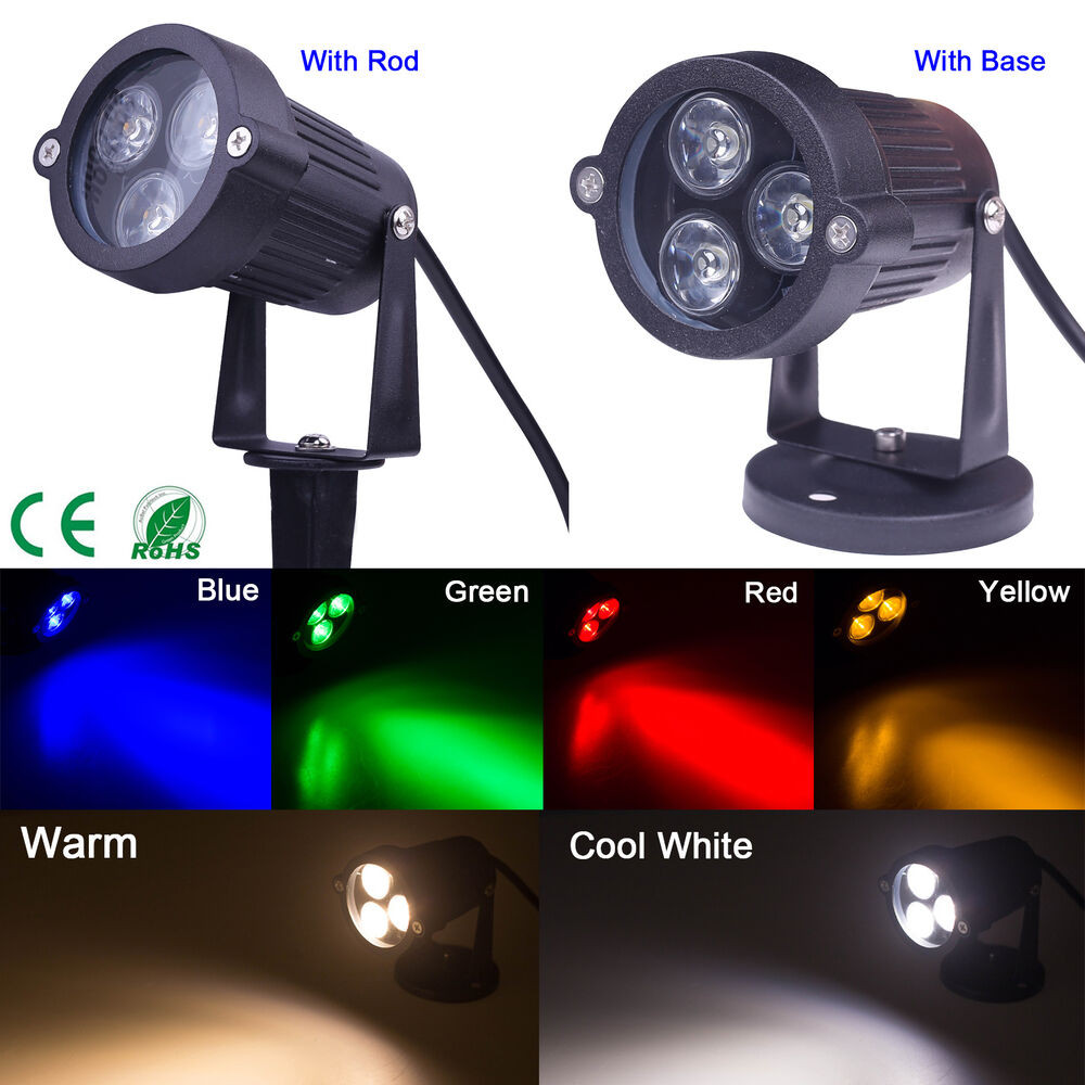 Led Landscape Spot Light
 9W LED Flood Lights Landscape Garden Yard Path Flood Spot