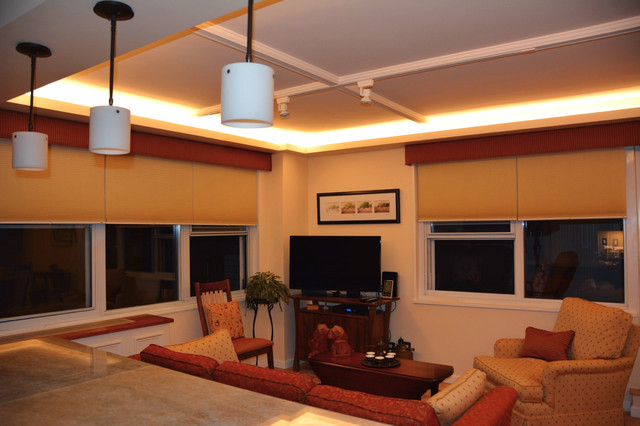 Led Lighting For Living Room
 LED Ceiling Cove Lighting Contemporary Living Room