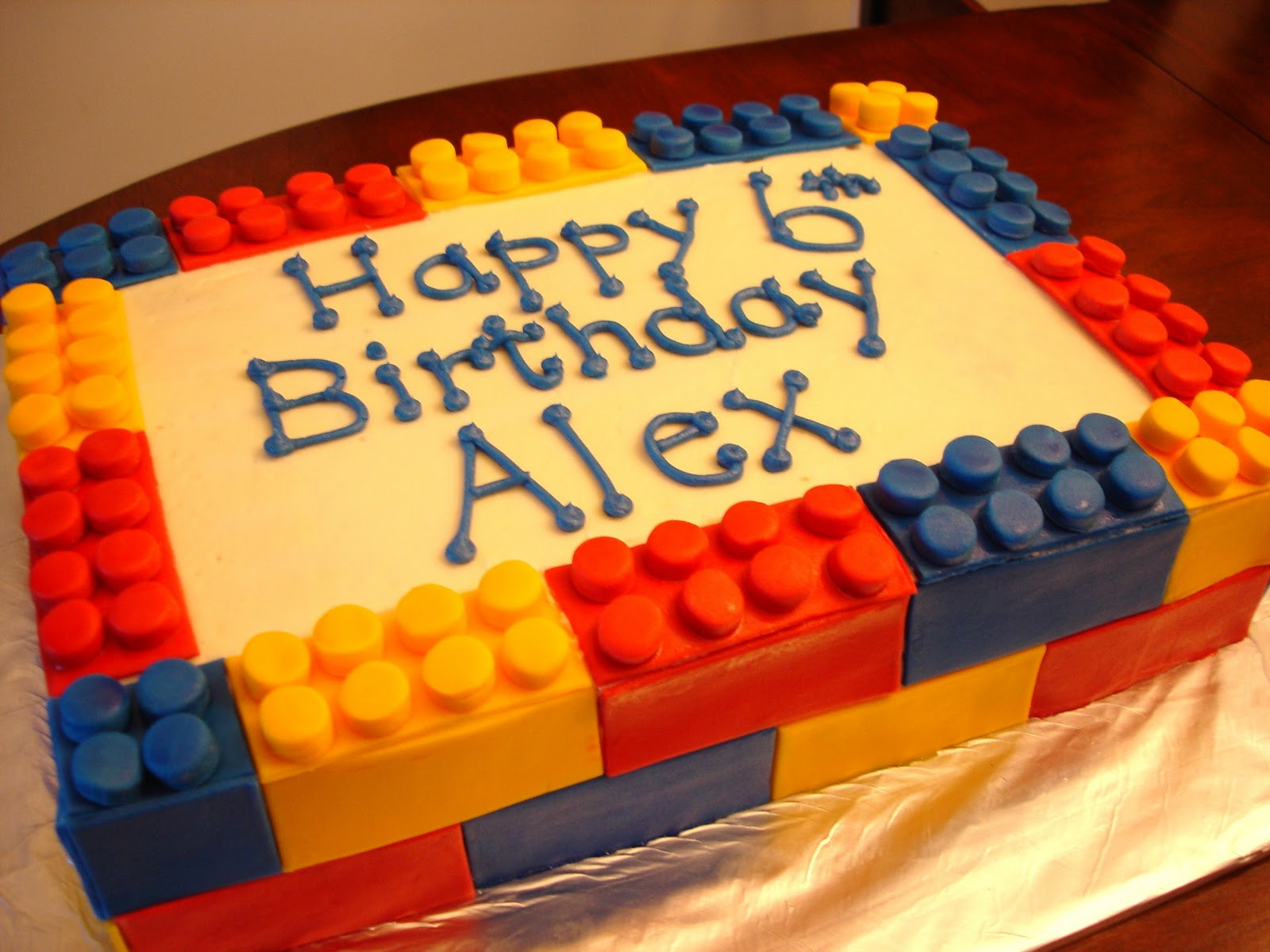Lego Birthday Cake Ideas
 The Law of Cupcakes Happy Birthday Alex