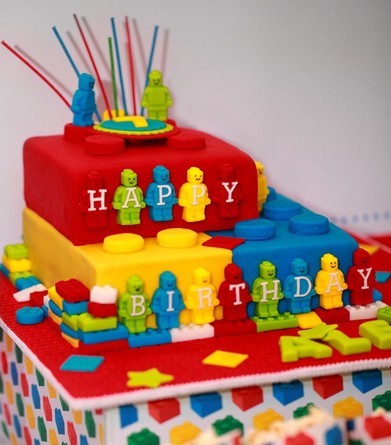 Lego Birthday Cake Ideas
 Silly Happy Sweet Lego Birthday Party Ideas