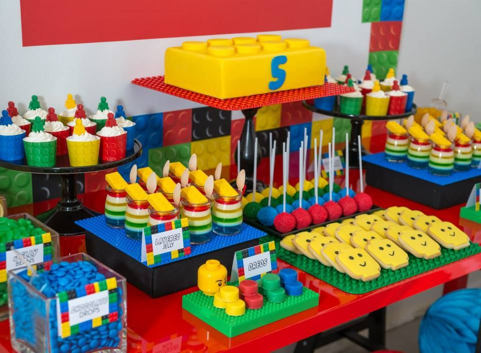 Lego Birthday Party Decorations
 Pin by Aurelia on LEGO in 2019