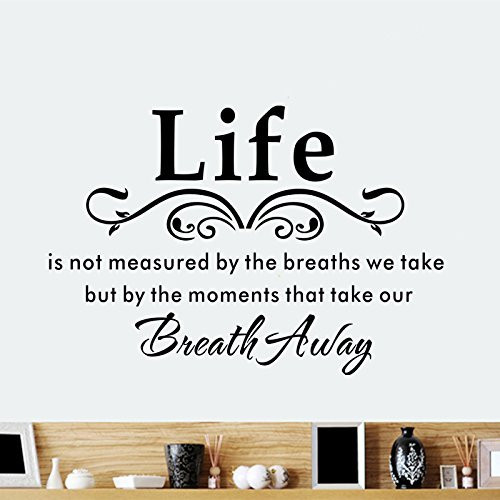 Life Is Not Measured By The Breaths Quote
 Amazon You ve got to take the good with the bad